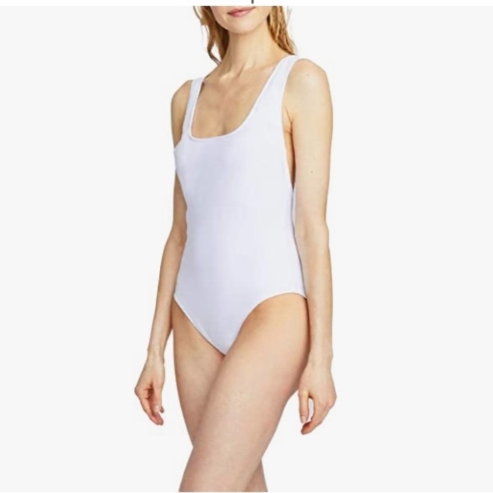 RACHEL Rachel Roy One Piece Swimsuit Criss Cross Back NWOT